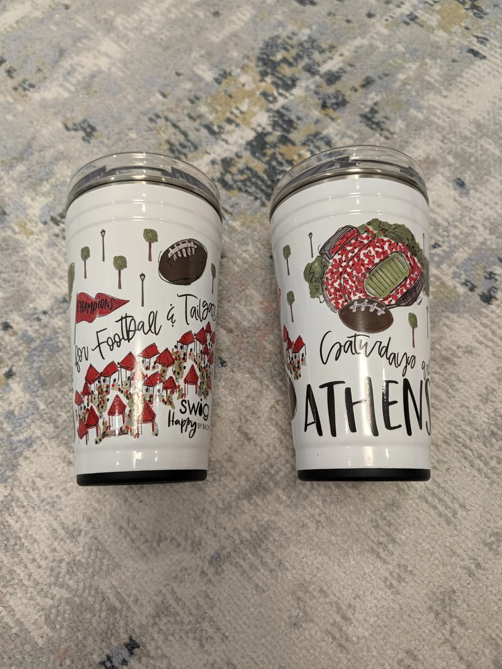 SWig University of Georgia Tailgate Travel Tumblers